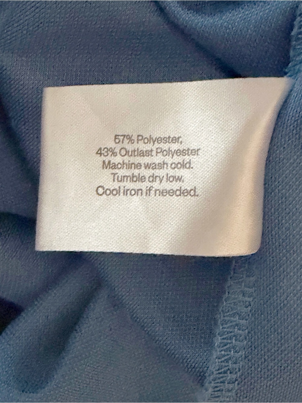 Ministry of Supply Men’s Blue Slim Fit Long Sleeve Shirt Size L - Picture 10 of 10